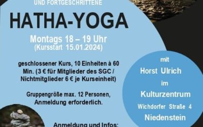 Neuer Yoga-Kurs ab 15. Januar 2024