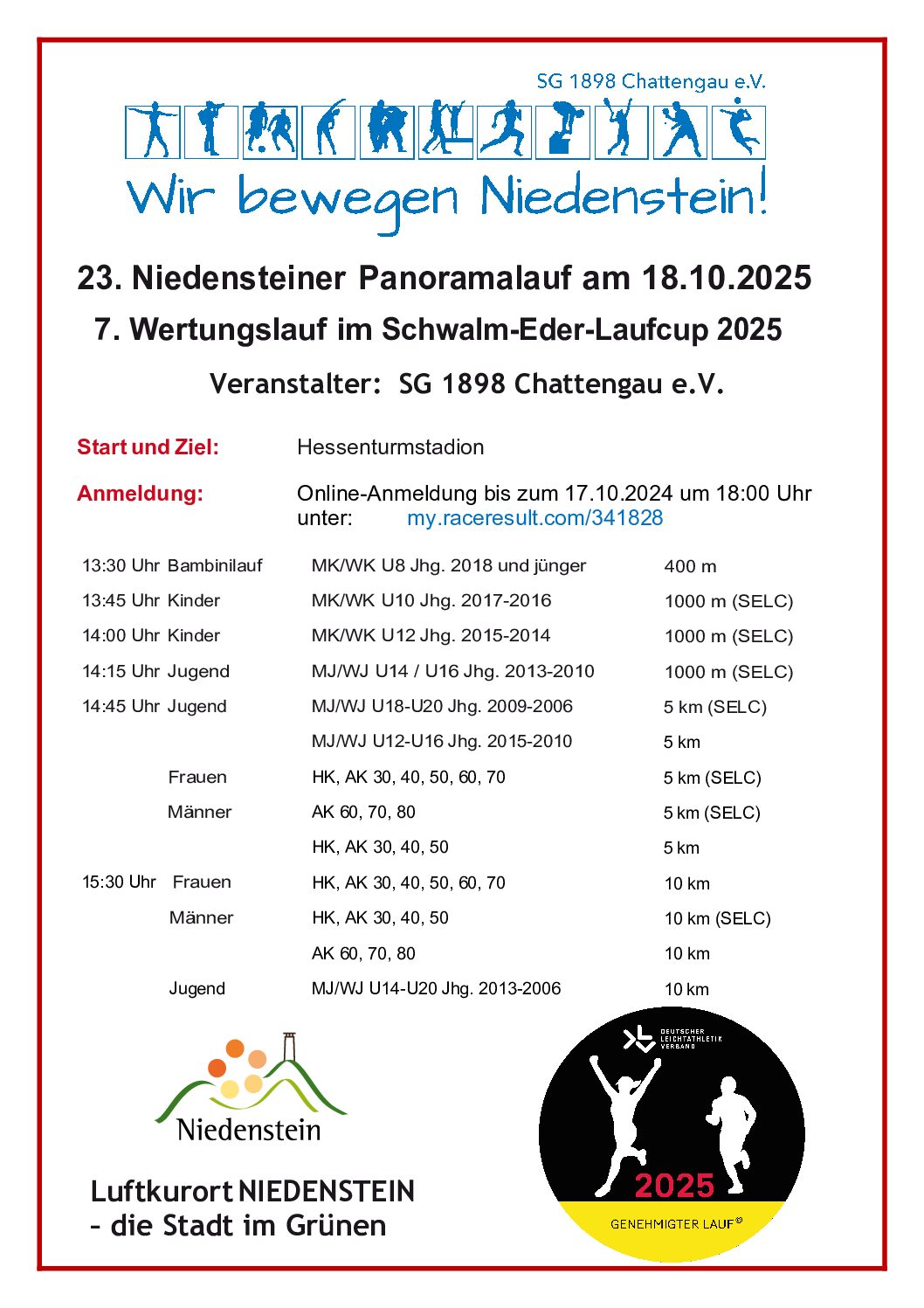 23. Niedensteiner Panoramalauf