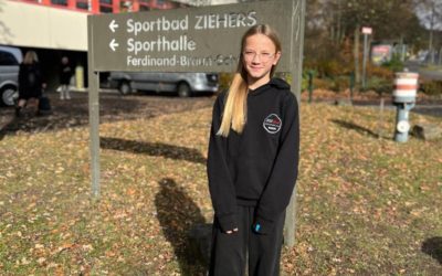 Livia Honstein schwimmt sich in die Hessen-Top 10!