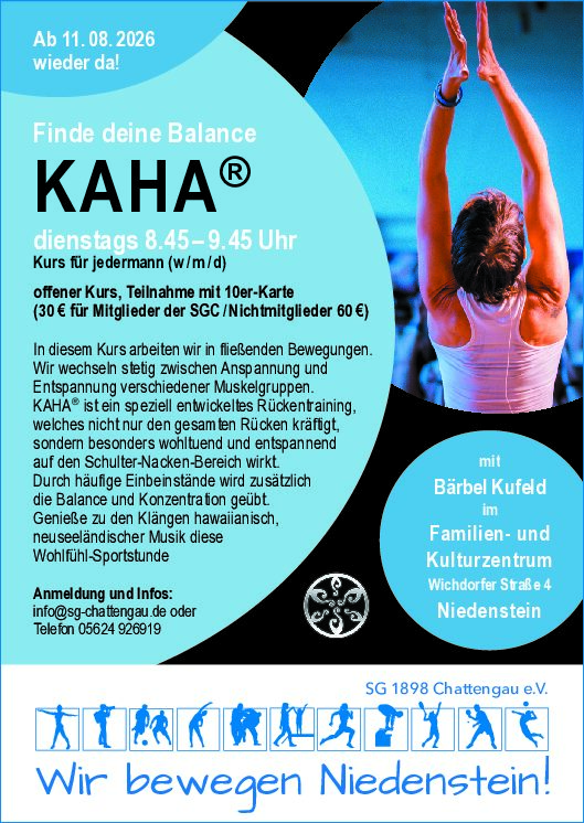 KAHA IST ZURÜCK!